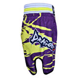 DragonDo KB246 Kick Boks Şortu Kick Boxing Antrenman Şortu Dijital Baskılı Neon Şort