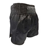 DragonDo MT3025 Black Night Muay Thai Şortu Siyah Antrenman Şortu