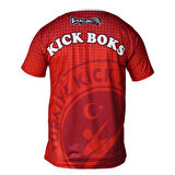 DragonDo KF2024 Kick Boks Tişörtü Kick Boxing Dijital Baskılı Tişört