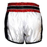 DragonDo MT3075 Retro NEO Muaythai Şortu Beyaz Muay Thai Şort