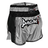 DragonDo MT3075 Retro NEO Muaythai Şortu Gri Kick Boks Şortu