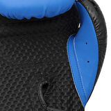 Adidas ADIC50TG Combat 50 Boks Eldiveni Mavi Mat Suni Deri Kick Boks Eldiveni