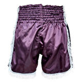 DragonDo MT3020 Apache Muaythai Şortu Mor Püsküllü Muay Thai Şortu