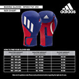 Adidas SPD250TG Speed Tilt 250 Boks Eldiveni Kick Boks Eldiveni Mavi
