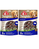  8in1 Smart Delights Beef Spirals Biftekli Burgu Köpek Ödülü x 2 Adet