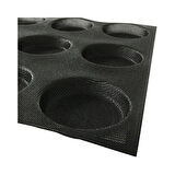 Beysa 17090 12 Gözlü Silikon Hamurger Ekmeği Kalıbı 