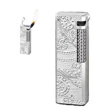 Dunhll Tarz M2 Çarklı Mekanik Çakmak Gümüş