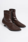Anaira Kadın Acı Kahve Topuklu Bot