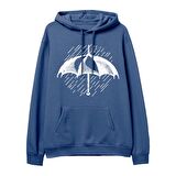 Umbrella Hoodie-Royal Mavi