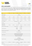 51,2V 200Ah 10.8kW LiFePO4 WPU Series Bluetooth'lu Lityum Demir Fosfat Akü/Batarya 