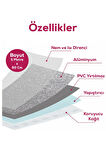 2mtx60cm Kabartma Desenli Kendinden Yapışkanlı Folyo- Mutfak, Banyo, Tezgah, Duvar Kâğıdı 