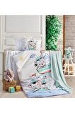 TAÇ KRİSTAL SAİLLİNG BLUE BAMBU ÖRGÜ BEBEK SETİ