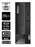 Lenovo NEO 50S i3 12100 8GB RAM 512GB SSD RX550/4GB W11HOME 11SX002VTX MASAÜSTÜ PC & PER4 BELLEK