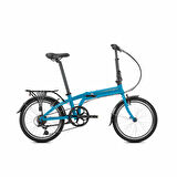 Tern Link A7 20 Jant Katlanabilir Bisiklet (Mat Mavi Gri)
