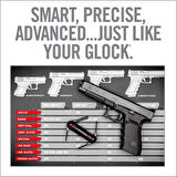 REAL AVID 4-In-1 Tool™ For Glock*  Push Buton specific tools.