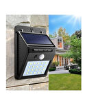 gaman 20 Led karanlık ve Hareket Sensörlü Güneş Enerjili Solar Duvar Lambası Bahçe Aydınlatması
