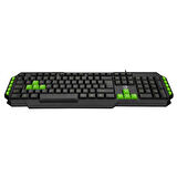 HYK-46 Gamy Usb Gaming Oyuncu Klavyesi - Standart Q Klavye