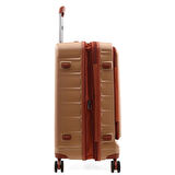 ÇÇS 5238 Lüx Büyük Boy Valiz Kahve