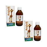 Argivit Şurup,L-Arginin,Vitamin,Mineral-150 Ml-2 ADET-SKT:10/2025