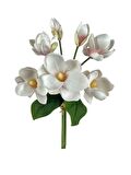 Yapay Çiçek Manolya Letex Eva Magnolia 33cm Pudra Pembe