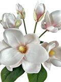 Yapay Çiçek Manolya Letex Eva Magnolia 33cm Pudra Pembe