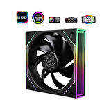 Thermalright TL-M12 ARGB 120mm Siyah Kasa Fanı