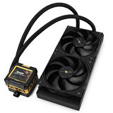 Thermalright Frozen Warframe 240 Black 240mm Intel-AMD Uyumlu Siyah İşlemci Sıvı Soğutucu