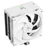 Thermalright Assassin X 120 R Digital White TL-P12W 120mm 4 x 6mm Isı Borulu Intel-AMD Uyumlu Beyaz Hava Soğutucu