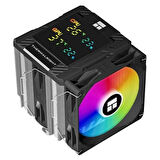 Thermalright Peerless Assassin 120 Digital Black ARGB TL-C12C-X28-S V2 120mm 6 x 6mm Isı Borulu Intel-AMD Uyumlu Hava Soğutucu