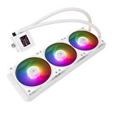 Thermalright Frozen Warframe 360 SE ARGB White 360mm Intel-AMD Uyumlu Beyaz İşlemci Sıvı Soğutucu