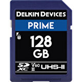 Delkin Devices 128GB Prime SDXC UHS-II 280MB/s V60 Hafıza Kartı