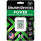 512GB Power 4.0 3650MB/s CFexpress Type-B Hafıza Kartı