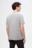 Ds Damat Slim Fit Gri %100 Pamuk T-Shirt 4HC141996753M