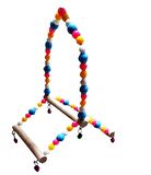 ANS Boncuklu Tünekli Salıncak Kuş Oyuncağı 14-14cm