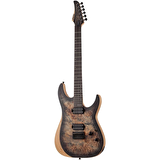 Schecter Reaper-6 Elektro Gitar (Satin Charcoal Burst)