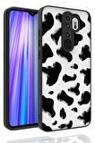 Xiaomi Redmi Note 8 Pro Kılıf Desenli Kamera Korumalı Nora Silikon Kapak