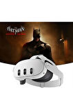 Meta Quest 3S 512 GB Batman Arkham Oyunlu Sanal Gerçeklik Gözlüğü - G