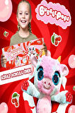 Bubble Pops Cherry Moo Cow: Kokusuyla Büyüleyen Şişme Peluş İnek!