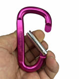 Yaylı D Karabina Aluminyum Bağlantı Aparatı