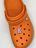 K Harfi Temalı Crocs Süsü