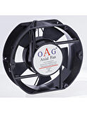 OAG 172X150X50 220v Kare Fan Rulmanlı Fan