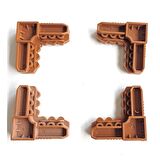 Mavitrend 17x25 mm Sineklik Köşe Takozu 10 Adet kahverengi Renkli
