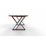 Mavitrend Dekoratif Metal Masa Ayağı Kütük Masa Ayağı Mobilya Ayakları Yükseklik 70 Cm Genişlik 60 Cm