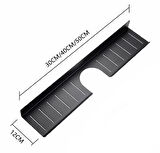 Metal Banyo Mutfak Düzenleyici Mutfak Organizer Şampuan Rafı 40 Cm