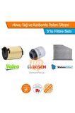Jetta 1.4 TSI CAX Filtre Seti Valeo Bosch Wbn Karbonlu 2007-2010