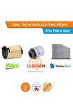 Jetta 1.2 1.4 TSI Filtre Seti Valeo Bosch Wbn Karbonlu 2011-2015