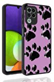 Galaxy M32 Kılıf Desenli Kamera Korumalı Nora Silikon Kapak