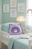 MINISO Care Bears Lisanslı Share Peluş Yastık 35 Cm – Kostümlü Baş Şekilli Dekoratif Minder