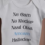 Pamuklu Bebek Zıbını Özel Tasarım Amcam Halleder