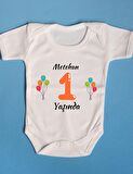 Pamuklu Bebek Zıbını 1 Yaşında İsme özel